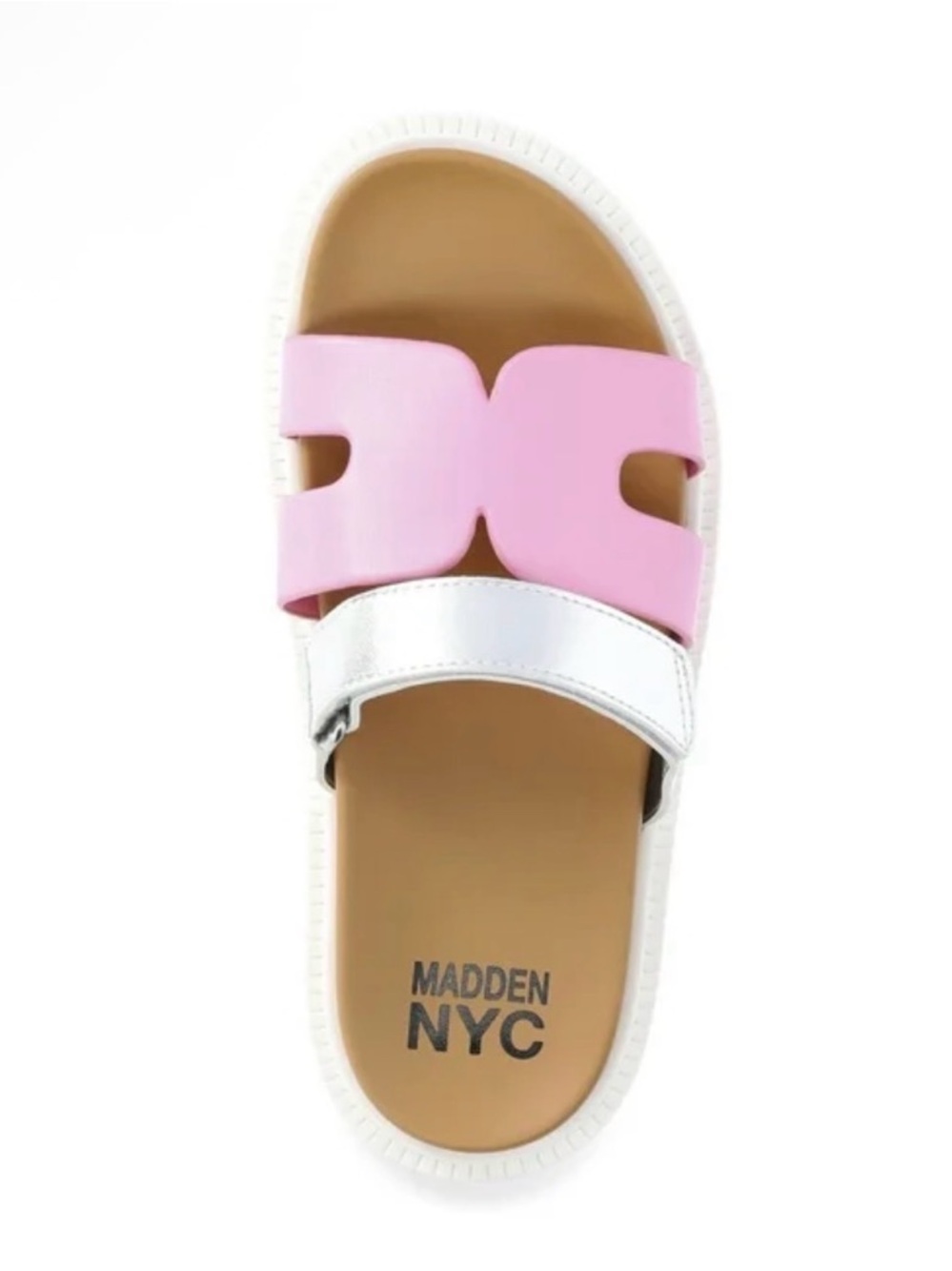 Madden NYC Little and Big Girls’ Haley Slide Sandals size 1